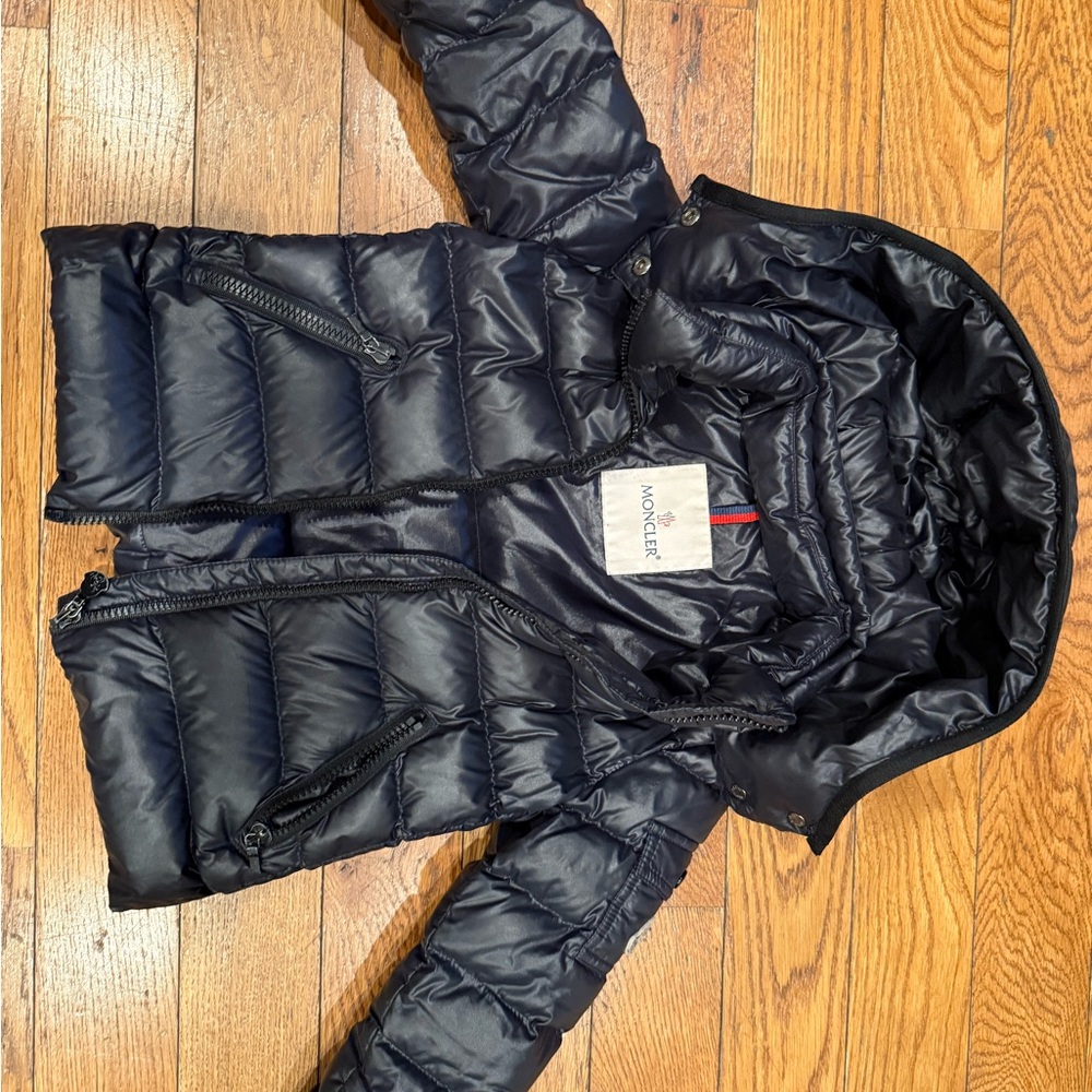 Moncler Navy Quilted Jacket